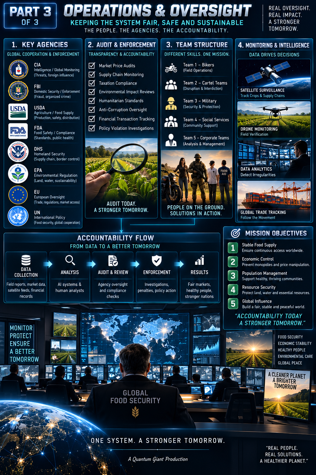 Part 3 of 3 — Operations and Oversight