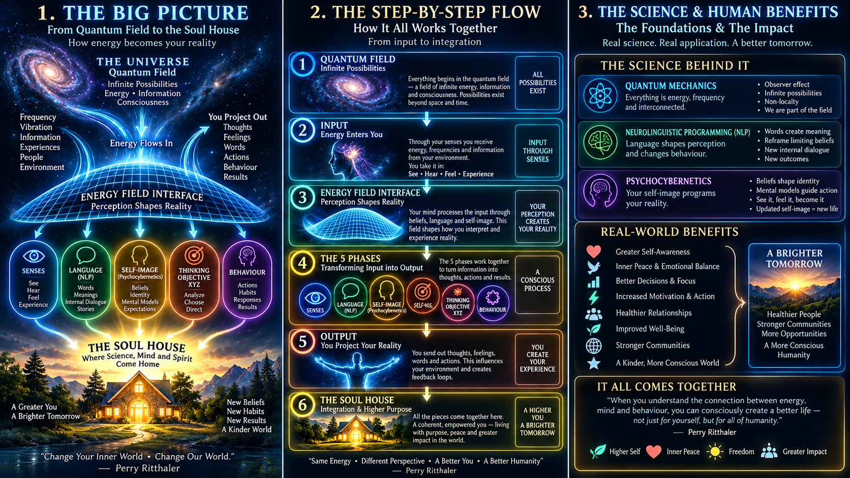 The Soul House — Three Visual Guides