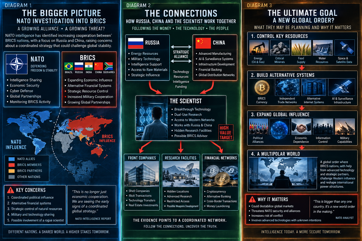 Fictional intelligence diagram 2: The Connections